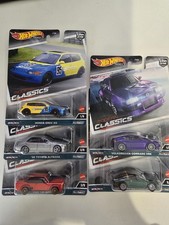 Hot Wheels Premium Car Culture 2023 - Modern Classics - FULL SET OF 5