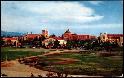 Postcard Univ. of Calif. at Los Angeles,UCLA,One of Finest Colleges,Westwood, CA