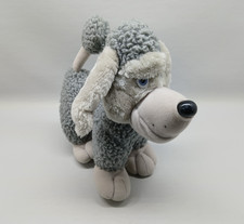 Vintage 1990 Tonka Pooch Patrol Gray Poodle Dog Plush