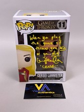 Lena Headey Signed Cersei Lannister Game of Throne Funko Pop #11 w/ JSA Witness