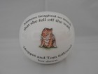 Beatrix Potter "Tom Kitten, Mittens, & Moppet" Money Ball / Coin Bank 1997 — photo 2