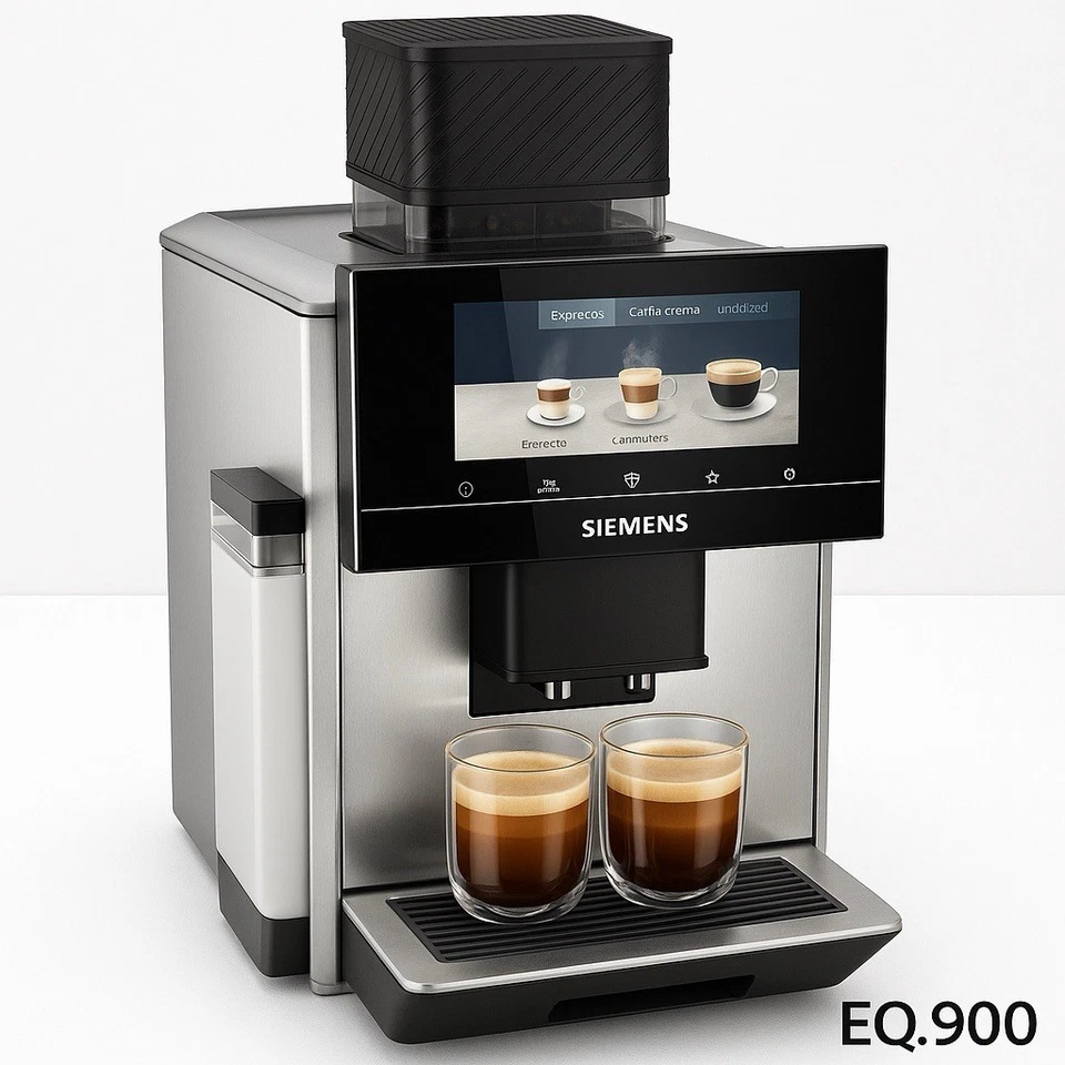 Bohnenbehälter Erweiterung für Siemens EQ900 mit Dichtung Aroma-Schutz Extrudo