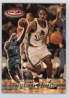 1999-00 Topps Gold Label Class 1 Red Label 35/100 Lindsey Hunter #24 1jb0