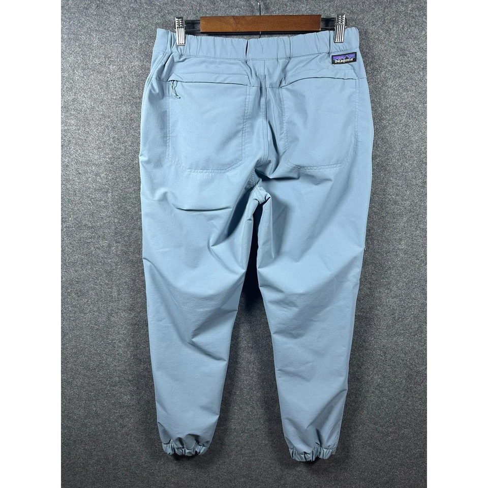 Pantalones de viajero Patagonia para hombre M Skyline gris pluma claro (azul claro) senderismo Foto 3 de 4