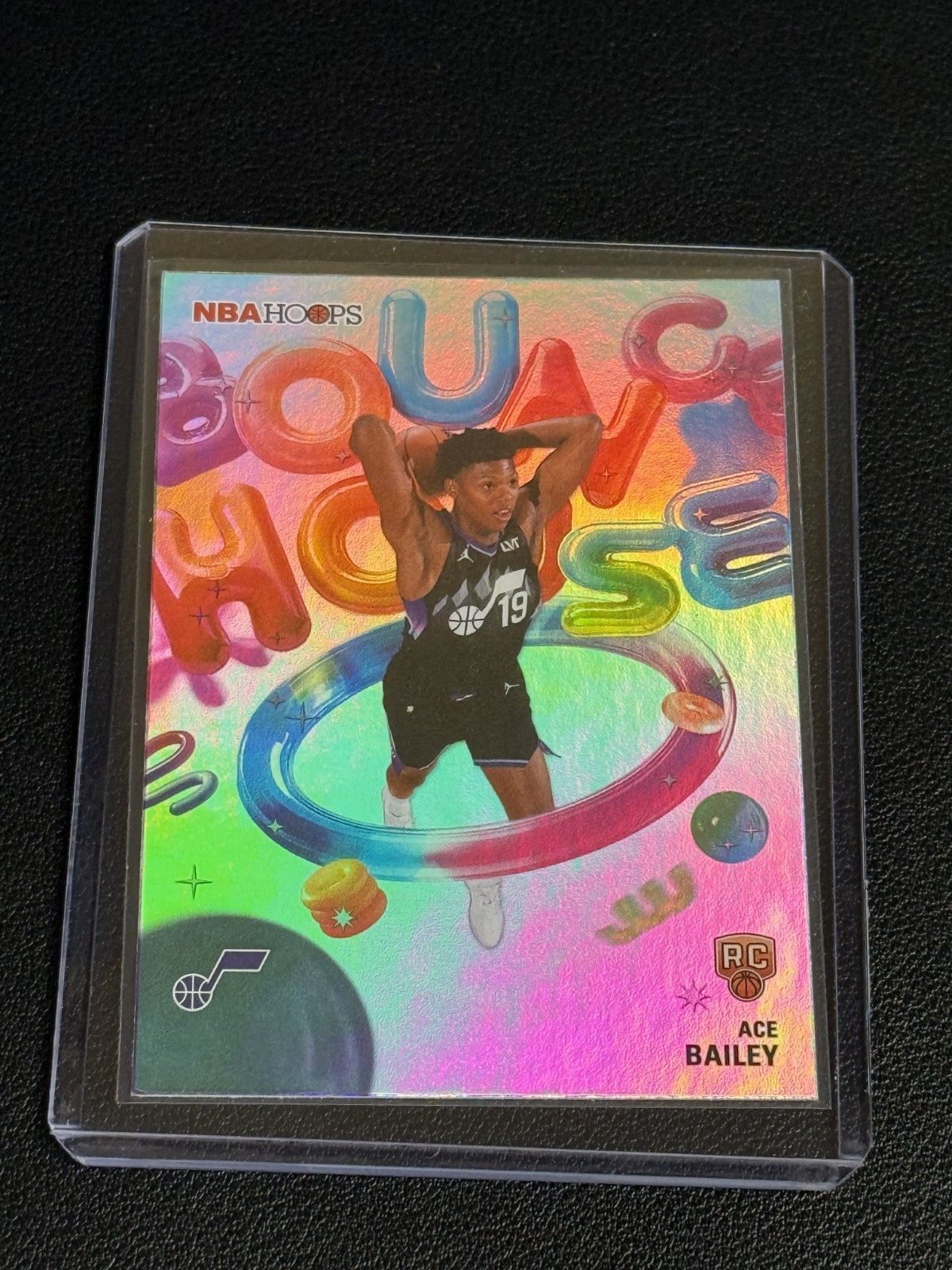 2025-26 Topps Nba Hoops - Bounce House Ace Bailey #BH-20 Rainbow (RC)