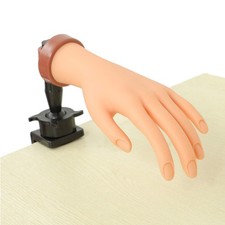 Nail Practice Hand Mannequin Acrylic Training Fake Hand Nail Art Practice Nude