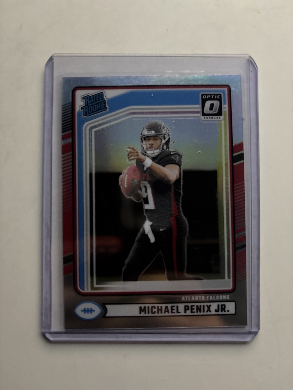 2024 Panini Donruss - Rated Rookie Michael Penix Jr. #308 Optic Preview Holo...