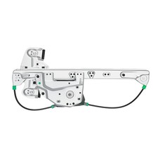 Rear Left Driver Side Power Window Regulator Fits Cadillac Deville 4.6l 00-05 Rear Left Driver Side Power Window Regulator Fits Cadillac Deville 4.6l 00-05