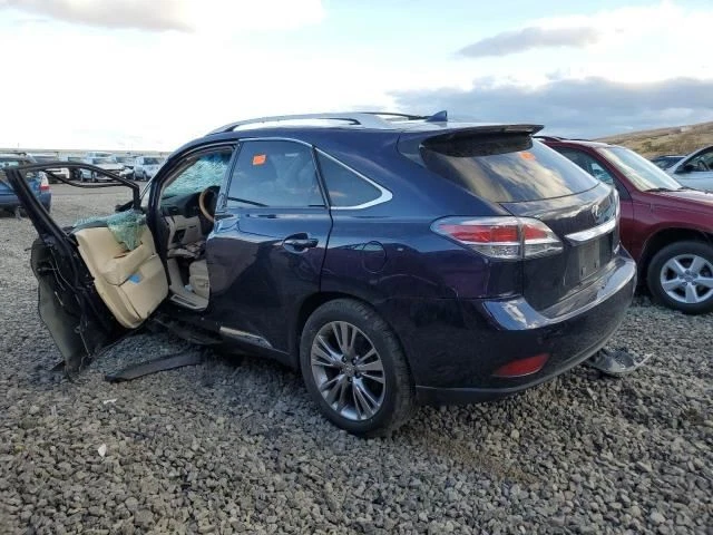 Lexus RX450H 2014 lado del pasajero derecho manija de puerta delantera azul marino profundo 8V3 Foto 4 de 4