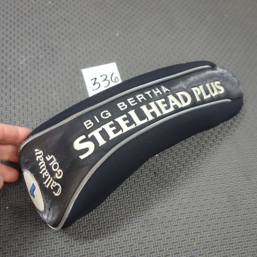 Callaway golf Big Bertha Steelhead plus driver head cover fast ship 260328* - Picture 1 of 5