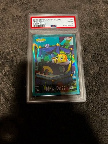 2025 chrome spongebob mrs puff aqua lava