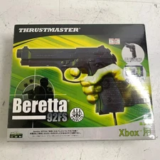 Microsoft Xbox Thrustmaster Beretta 92FS Light Gun Controller (Original XBOX)