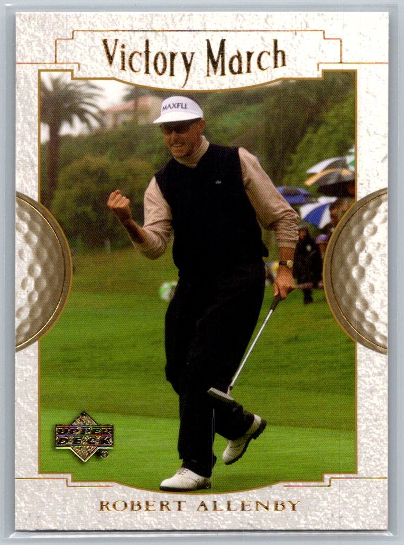 💎2001 Upper Deck Golf #150 Robert Allenby 💎