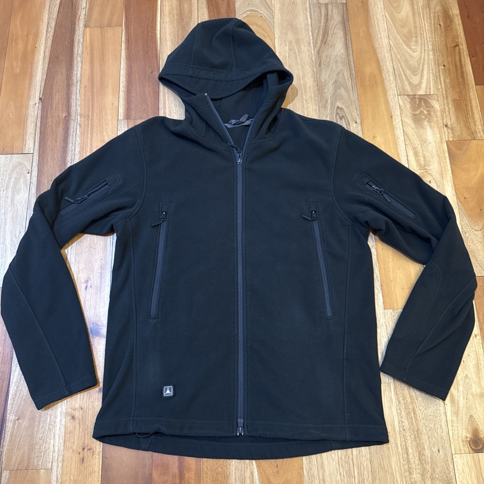 Triple Aught Design TAD Ranger Hoodie LT M Medium Black Polartec Fleece USA