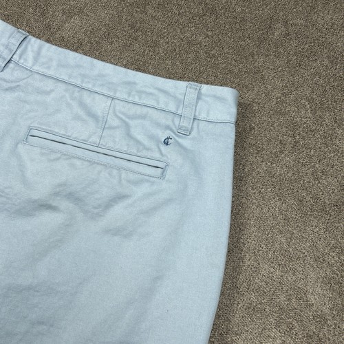 CRIQUET CLASSIC Shorts Mens 38 x 9 Blue Logo Cotton Summer Casual Chino - Picture 5 of 8