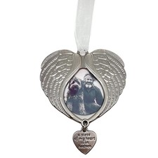 Christmas Ornaments Angel Wings - New A Piece of My Heart is in Heaven Orname...