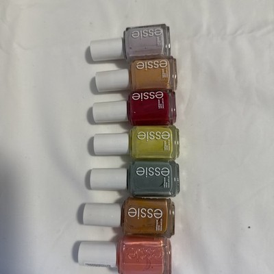 Essie Nail Polish Lot 7 Bottles- NEW