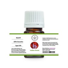 INDIAN STREET SAFFRON PURE THERAPEUTIC GRADE ESSENTIAL OIL 3ML TO 100ML