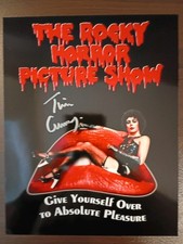 Tim Curry Rocky Horror Signed 8x10 COA W/Matching Numbered Sticker 