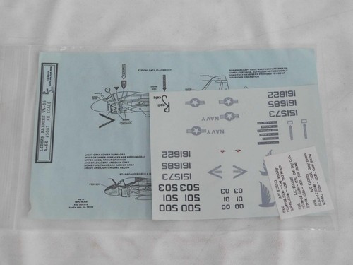 1/48 Repli Scale US Navy A-6E Intruders Libyan Raiders VA-85 485003
