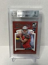 2015 Jameis Winston Donruss Rookie Card RC Graded BGS 9 Mint Giants. rookie card picture