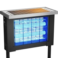 Solar Bug Zapper Outdoor Waterproof Patio Mosquito Zapper Solar Powered with ...