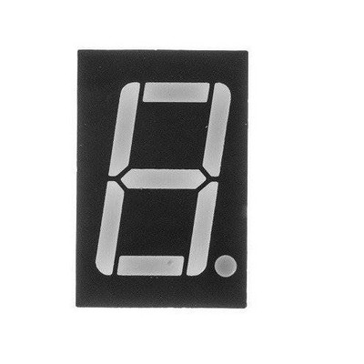7-Segment LED Display 1 Bit Rot Common Anode DIY-Elektronik Arduino Raspberry Pi