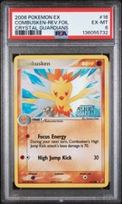 2006 POKEMON EX CRYSTAL GUARDIANS #16 COMBUSKEN-REVERSE FOIL PSA 6 on eBay