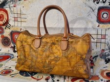 Alviero Martini Prima Classe - Borsa grande a mano in Pelle - Stile Geo 