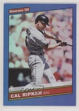 2020 Panini Donruss Retro 1986 Holo Blue Cal Ripken Jr (Base) #224 HOF 0e3
