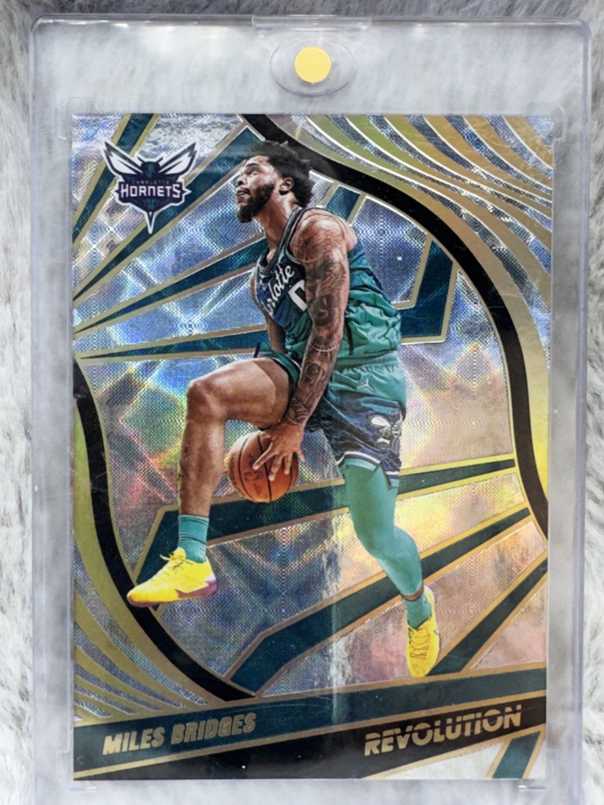 2021-22 Panini Revolution #99 Miles Bridges Galactic