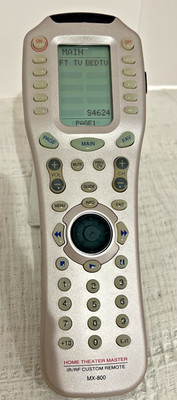 URC Universal Remote Control MX 800 for Home Theater Systems Tested  OEM