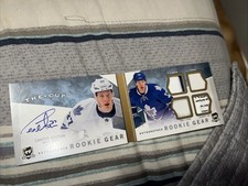 2012-13 Upper Deck The Cup Auto Rookie Gear /25 Carter Ashton #ARG-CA Auto RC
