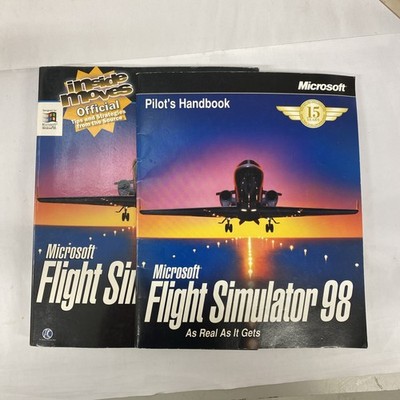 MICROSOFT Flight Simulator 98 PC Game Guide (Book Only) & PILOT HANDBOOK