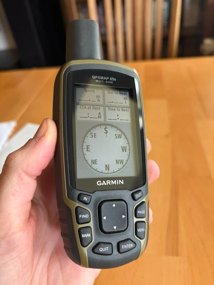 GARMIN GPSMAP 65s GPS Navigationsgerät inkl. Frankreich-Karten, neuwertig - Bild 2 von 4