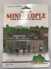 Bachmann Trains- OLD WEST FIGURES - HO Scale Item # 3305 (F22)