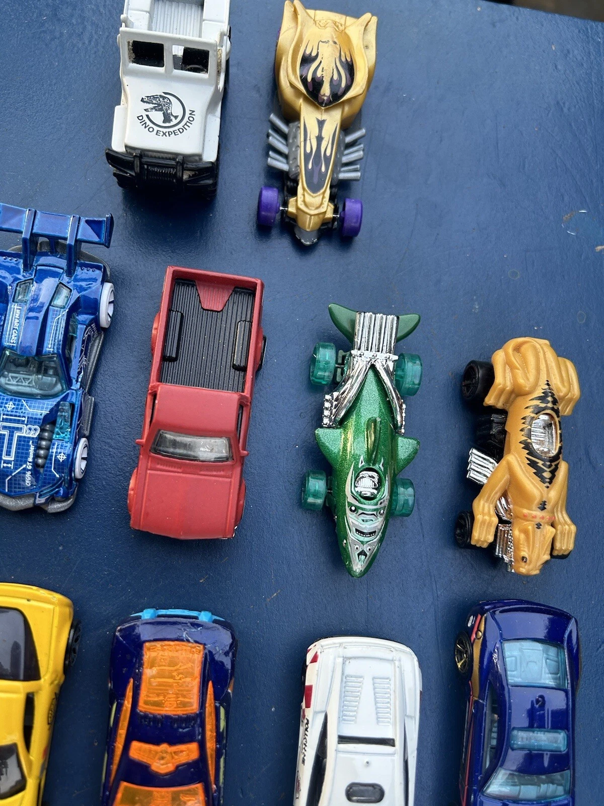  lote de 27 metal fundido 1/64 caixa de fósforos carros usados veículo de brinquedo solto 