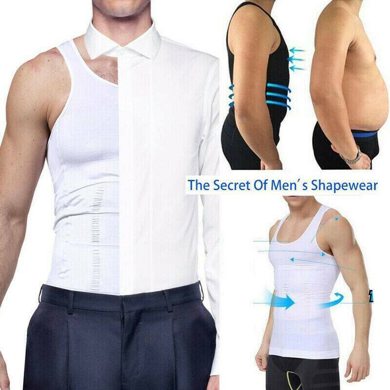 Compression Vest, Posture Corrector Tank Top, Feel The Power of Confidence,Shaping Sleeveless Compression Tank Top (Black White2pcs-b,M