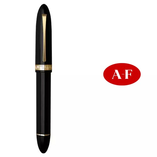 Majohn V60 Triangular Piston Fountain Pen EF/F Nib Resin Writing Gift Pen - Picture 27 of 55