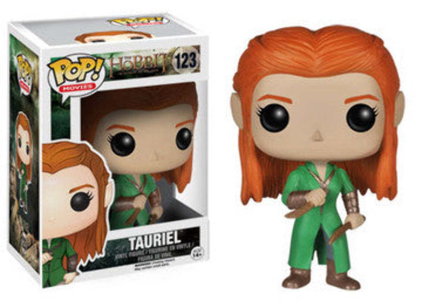 Funko POP The Hobbit Tauriel Vinyl Figure #123 Damaged Box