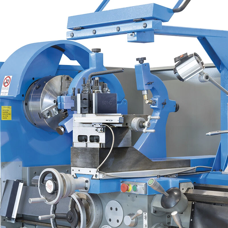 Tornio parallelo per metallo Fervi 385 x 1500 visualizzato frizione meccanica - Immagine 4 di 4