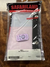 Safariland 655 Belt Keeper, Heavy-Duty, 1.25" Chrome Snap Black Leather