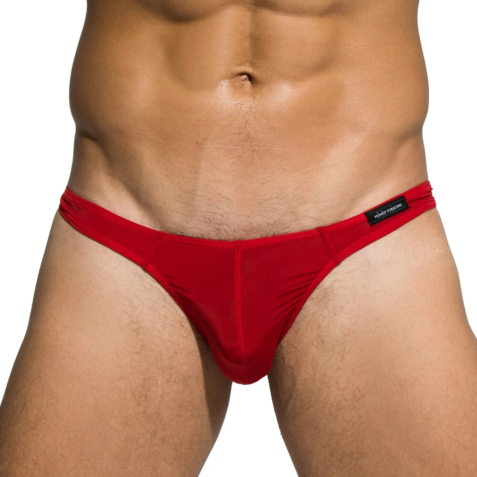 Private Structure Thong Desire Glaze Red 3545 64B - Image 2 of 3