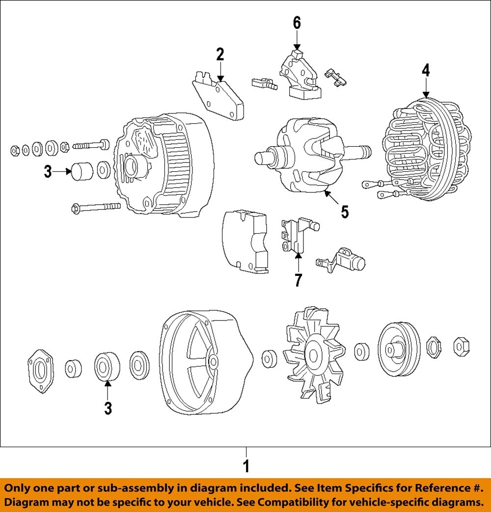 GM OEM-Alternator 19244765 | eBay