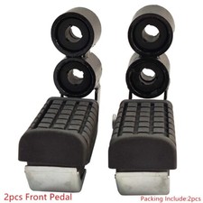 Reposapiés delantero pedal clavija para Suzuki GS125 GN125 QJ125 GT125 HJ125 EN125/150