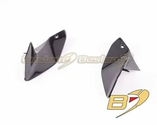2020+ KTM 790 Adventure/R Rally Carbon Fiber Headlight Mask Spoiler Twill