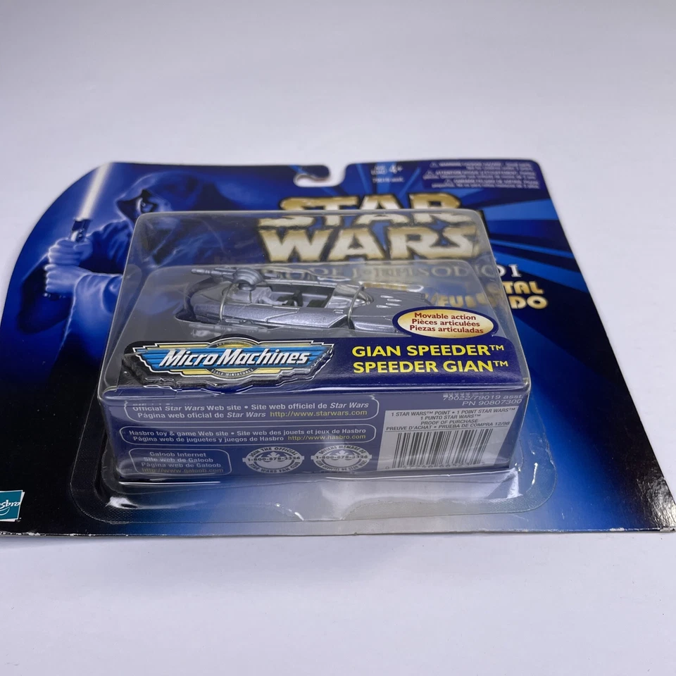 Micro Máquinas Star Wars Episodio I Gian Speeder Die-Cast Versión Francesa/Española Foto 2 de 4
