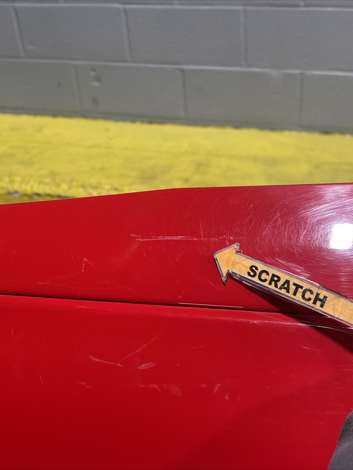 2011-2015 Audi R8 42 Front Left Door Panel Brilliant Red Genuine OEM *NOTE*