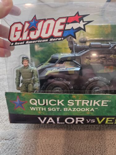 GI Joe Quick Strike w/ Sgt. Bazooka Valor vs Venom MIB - Picture 2 of 8