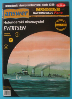 Answer MKF 6 (6/2008) - Niederländischer Zerstörer Evertsen